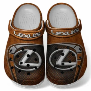Lexus Crocs Sandals For Men Women, Gift For Lexus Fan CAR177031425576 - Orange