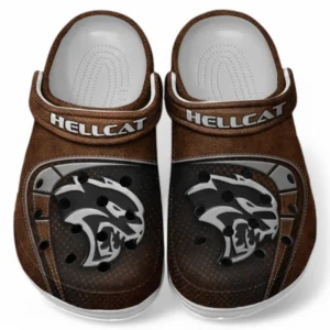 Hellcat Crocs Sandals For Men Women, Gift For Hellcat Fan CAR177031425585 - Brown