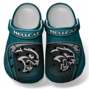 Hellcat Crocs Sandals For Men Women, Gift For Hellcat Fan CAR177031425585 - Cyan