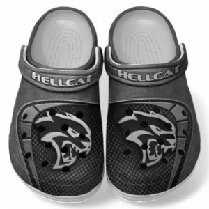 Hellcat Crocs Sandals For Men Women, Gift For Hellcat Fan CAR177031425585 - Gray