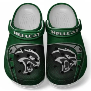 Hellcat Crocs Sandals For Men Women, Gift For Hellcat Fan CAR177031425585 - Green