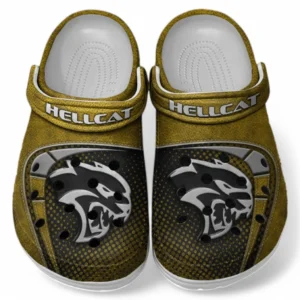 Hellcat Crocs Sandals For Men Women, Gift For Hellcat Fan CAR177031425585 - Yellow
