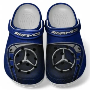 AMG Crocs Sandals For Men Women, Gift For AMG Fan CAR177031425587 - Blue