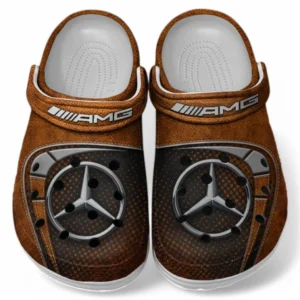 AMG Crocs Sandals For Men Women, Gift For AMG Fan CAR177031425587 - Orange