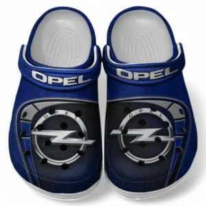Opel Crocs Sandals For Men Women, Gift For Opel Fan CAR177031425588 - Blue