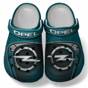 Opel Crocs Sandals For Men Women, Gift For Opel Fan CAR177031425588 - Cyan