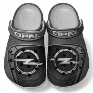 Opel Crocs Sandals For Men Women, Gift For Opel Fan CAR177031425588 - Gray