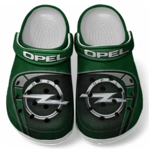 Opel Crocs Sandals For Men Women, Gift For Opel Fan CAR177031425588 - Green