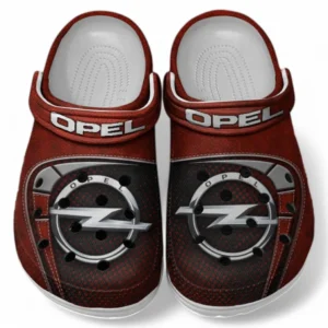 Opel Crocs Sandals For Men Women, Gift For Opel Fan CAR177031425588 - Red