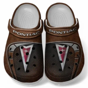 Pontiac Crocs Sandals For Men Women, Gift For Pontiac Fan CAR177031425589 - Brown