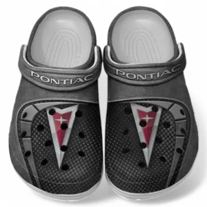Pontiac Crocs Sandals For Men Women, Gift For Pontiac Fan CAR177031425589 - Gray