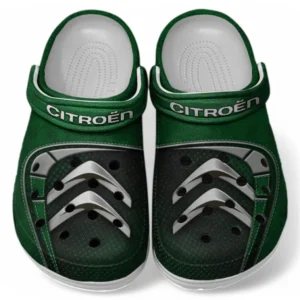 Citroen Crocs Sandals For Men Women, Gift For Citroen Fan CAR177031425590 - Green