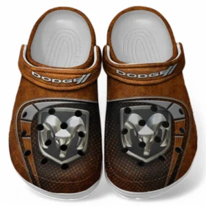 Dodge Crocs Sandals For Men Women, Gift For Dodge Fan CAR177031425591 - Orange