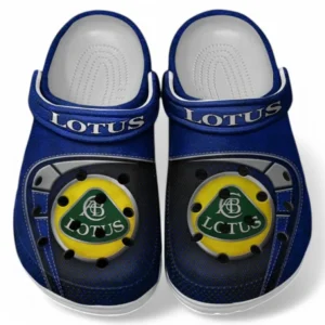 Lotus Car Crocs Sandals For Men Women, Gift For Lotus Car Fan CAR177031425592 - Blue