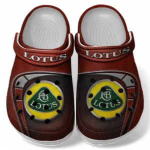 Lotus Car Crocs Sandals For Men Women, Gift For Lotus Car Fan CAR177031425592 - Red
