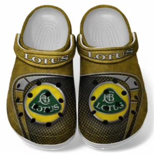 Lotus Car Crocs Sandals For Men Women, Gift For Lotus Car Fan CAR177031425592 - Yellow