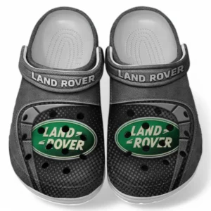 Land-Rover Crocs Sandals For Men Women, Gift For Land-Rover Fan CAR177031425594 - Gray