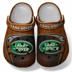 Land-Rover Crocs Sandals For Men Women, Gift For Land-Rover Fan CAR177031425594 - Orange