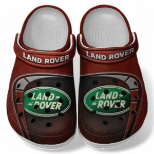 Land-Rover Crocs Sandals For Men Women, Gift For Land-Rover Fan CAR177031425594 - Red