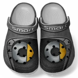 Smart Crocs Sandals For Men Women, Gift For Smart Fan CAR177031425595 - Gray