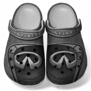 Infiniti Crocs Sandals For Men Women, Gift For Infiniti Fan CAR177031425596 - Gray