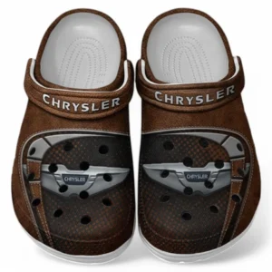 Chrysler Crocs Sandals For Men Women, Gift For Chrysler Fan CAR177031425597 - Brown