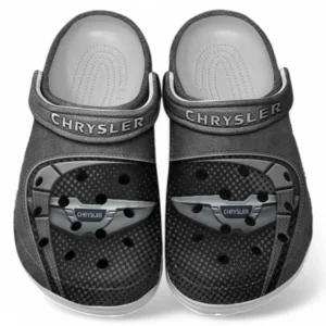 Chrysler Crocs Sandals For Men Women, Gift For Chrysler Fan CAR177031425597 - Gray