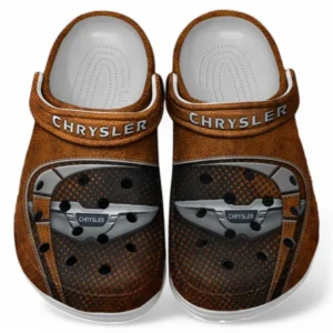 Chrysler Crocs Sandals For Men Women, Gift For Chrysler Fan CAR177031425597 - Orange