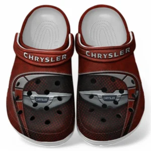 Chrysler Crocs Sandals For Men Women, Gift For Chrysler Fan CAR177031425597 - Red