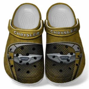 Chrysler Crocs Sandals For Men Women, Gift For Chrysler Fan CAR177031425597 - Yellow