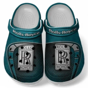 Rolls Royce Crocs Sandals For Men Women, Gift For Rolls Royce Fan CAR177031425598 - Cyan