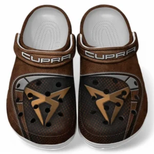 Cupra Crocs Sandals For Men Women, Gift For Cupra Fan CAR177031425599 - Brown