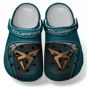 Cupra Crocs Sandals For Men Women, Gift For Cupra Fan CAR177031425599 - Cyan