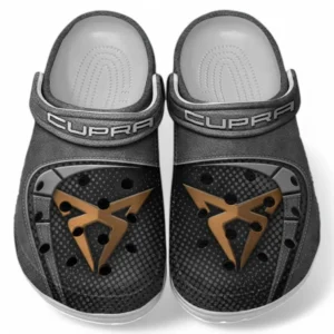 Cupra Crocs Sandals For Men Women, Gift For Cupra Fan CAR177031425599 - Gray