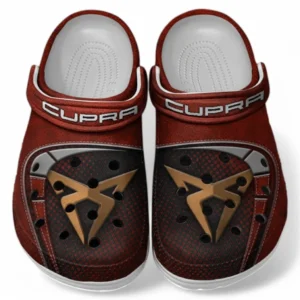 Cupra Crocs Sandals For Men Women, Gift For Cupra Fan CAR177031425599 - Red