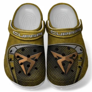 Cupra Crocs Sandals For Men Women, Gift For Cupra Fan CAR177031425599 - Yellow