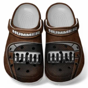 Hummer Crocs Sandals For Men Women, Gift For Hummer Fan CAR177031425600 - Brown