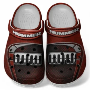 Hummer Crocs Sandals For Men Women, Gift For Hummer Fan CAR177031425600 - Red