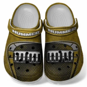 Hummer Crocs Sandals For Men Women, Gift For Hummer Fan CAR177031425600 - Yellow