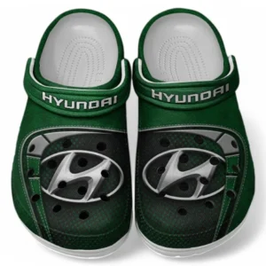 Hyundai Crocs Sandals For Men Women, Gift For Hyundai Fan CAR177031425601 - Green