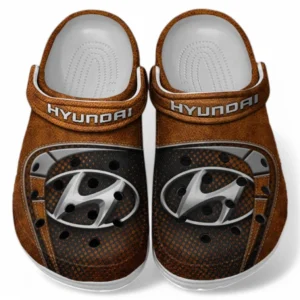Hyundai Crocs Sandals For Men Women, Gift For Hyundai Fan CAR177031425601 - Orange