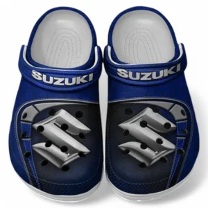 Suzuki Crocs Sandals For Men Women, Gift For Suzuki Fan CAR177031425614 - Blue