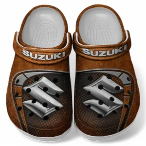 Suzuki Crocs Sandals For Men Women, Gift For Suzuki Fan CAR177031425614 - Orange