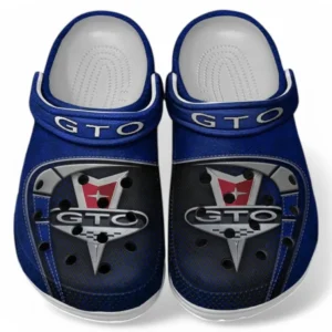 Pontiac GTO Crocs Sandals For Men Women, Gift For Pontiac GTO Fan CAR177031425615 - Blue
