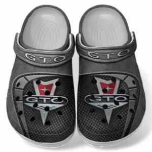 Pontiac GTO Crocs Sandals For Men Women, Gift For Pontiac GTO Fan CAR177031425615 - Gray