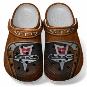 Pontiac GTO Crocs Sandals For Men Women, Gift For Pontiac GTO Fan CAR177031425615 - Orange