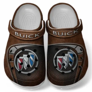 Buick Crocs Sandals For Men Women, Gift For Buick Fan CAR177031425616 - Brown
