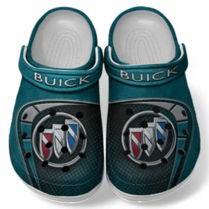 Buick Crocs Sandals For Men Women, Gift For Buick Fan CAR177031425616 - Cyan