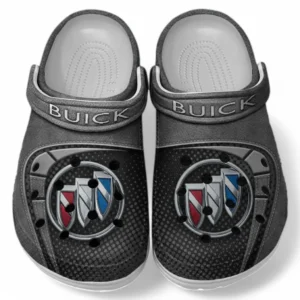 Buick Crocs Sandals For Men Women, Gift For Buick Fan CAR177031425616 - Gray