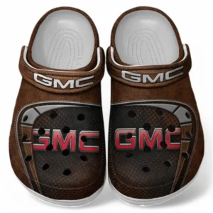 GMC Crocs Sandals For Men Women, Gift For GMC Fan CAR177031425619 - Brown
